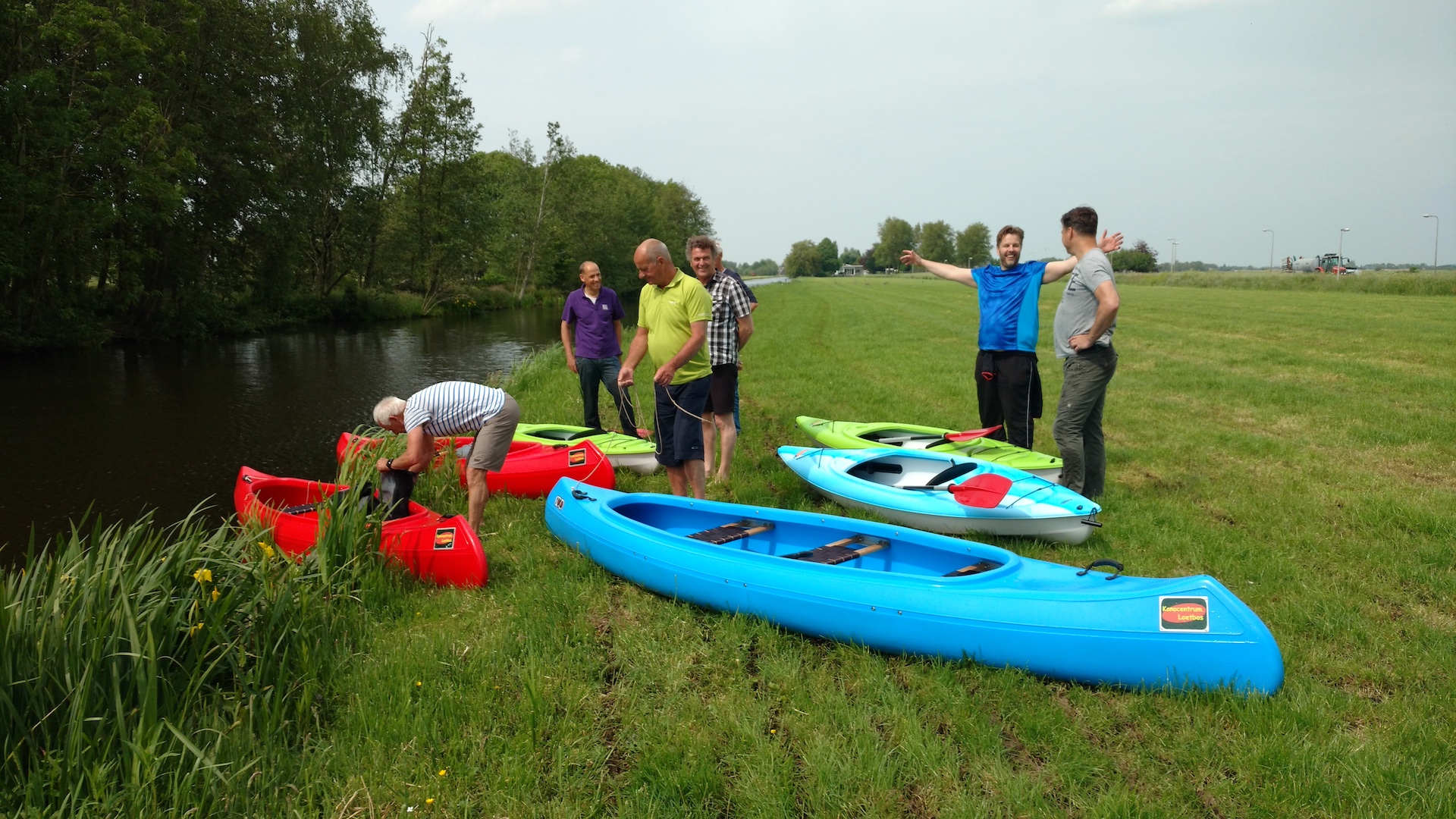 Kom kanovaren als bedrijfsuitje in de Krimperwaard in Zuid Holland of andere outdoor activiteiten bij onze locatie De PolderRuimte
